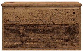 Caixa de Armazenamento vidaXL em Madeira Recycled 60x35x35 cm