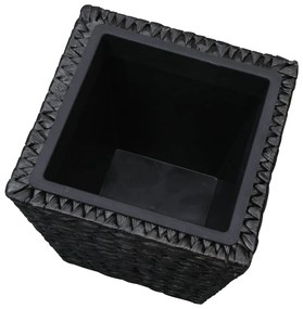 Vasos/floreiras 3 pcs jacinto de água preto