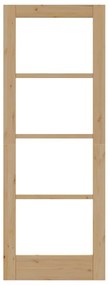 Porta Interior com Vidro "ORKDAL" 73,5x198,5x4 cm Madeira de Pinho Sól