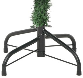 Árvore de Natal artificial com suporte de aço 210 cm 910 ramos