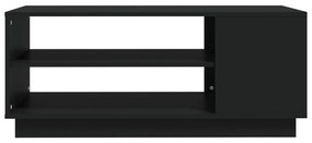 Mesa de centro 102x55x43 cm aglomerado preto