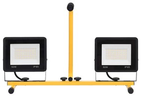 Projetor c/ iluminação LED e pega 2x50 W branco quente