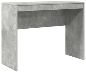 mesa de escrita cinza concreto