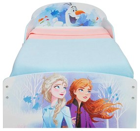 CAMA FROZEN 2 COM 2 GAVETAS + COLCHÃO E ALMOFADA 140 x 70 cm