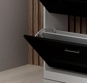 Conjunto de Entrada com Sapateira, Espelho e Cabide HYGGE para Hall de