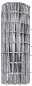 Cerca Euro com 13 postes de espeto 0,4x25m em aço galvanizado