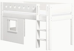 Frente da cama para crianças com casa na árvore, 90 x 200 cm