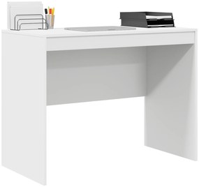 Mesa de Escrita Branca Aglomerado de partículas 100 x 50 x 76 cm