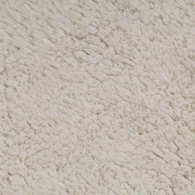 Conjunto tapetes de casa de banho 2 pcs tecido branco