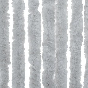 Cortina anti-insetos 100x230 cm chenille cinzento