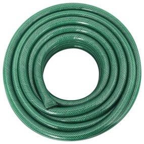 Mangueira de jardim com conjunto de encaixe 0,75" 10m PVC verde