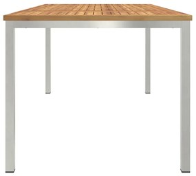 Mesa de Jantar 180x90x75 cm Madeira Sólida de Acácia