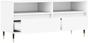 Móvel de TV 100x34,5x44,5 cm derivados de madeira branco