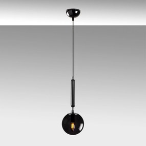 Candeeiro de Teto King – Preto – 15 x 15 x 49 cm
