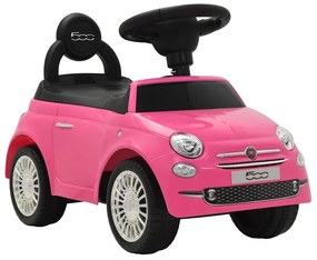 Carro de passeio Fiat 500 rosa