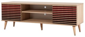 Móvel TV Truva – Carvalho Sonoma – 140 cm x 50 cm x 40 cm