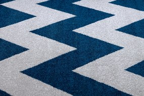 Tapete SKETCH - FA66 azul/branco - Zigzag