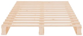 Cama de paletes pinho maciço 90x200 cm