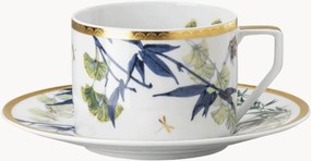 Chávena de chá e pires em porcelana Heritage Turandot