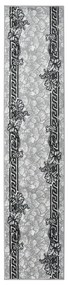 vidaXL Passadeira 80x450 cm polipropileno cinzento