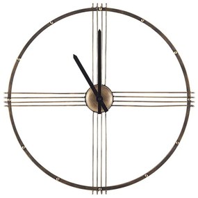 Relógio de parede dourado ø 64 cm ASCONA Beliani