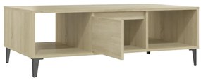 Mesa de centro derivados de madeira carvalho sonoma