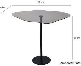 Mesa de Centro Dior – Preto – 60x50x45 cm