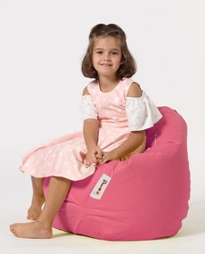 Puff de Jardim Premium Kids – Rosa – 60x60x25 cm | Tribo Home