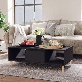Mesa de centro 103,5x60x35 cm derivados de madeira cinza