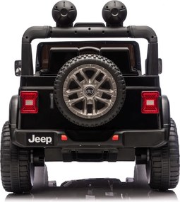 JIPE elétrico para Crianças Jeep Wrangler Rubicon LIFT  24V 4x4, Rodas de espuma EVA Preto