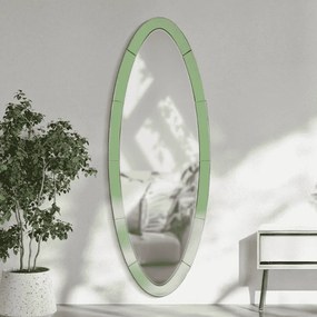 ESPELHO DE PAREDE OSLO 55X2X150 CM (TAMANHO DO ESPELHO INTERIOR 42,5x137,5 CM) VERDE