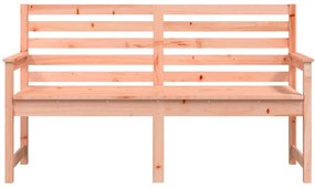 Banco de jardim 159,5x48x91,5 cm madeira de douglas maciça