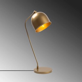 Candeeiro de Mesa Sanika – Dourado – 18 x 30 x 56 cm
