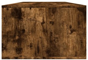 Mesa de centro 102x55x35 cm derivados madeira carvalho fumado