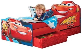 Cama infantil Filme carros faisca mcqueen filme carros 3 (Inclui colchão e almofada)