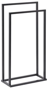 Toalheiro preto 45 x 85 cm RECREO Beliani