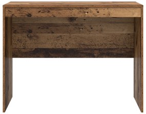 Mesa de Escrita Rústica Madeira Antiga Madeira Sólida