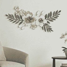 PAINEL DE PAREDE DE FERRO GREAK 90,2X7,6X41,9 CM MULTICOLORIDO