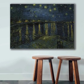Pintura Decorativa em Tela 70100VANGOGH026 – Multicolor – 70 x 100 cm