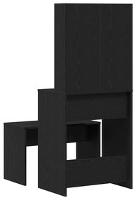 Conjunto de Mesa de Maquilhagem vidaXL com LED de Madeira de Engenhari