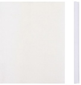 Painel de privacidade para jardim 35x0,19 m PVC branco