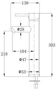 Torneiras misturadoras de casa de banho 2 pcs cromado
