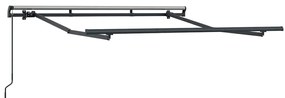 Estrutura de Toldo Manual Retrátil 2.5x2 m Metal