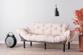 Conjunto de Mesas de Apoio Stil Metal Ferforje – Nogueira Preta – 46x6
