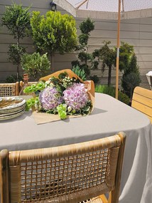 Toalha de mesa em tecido em tecido jacquard de algodão Paradia