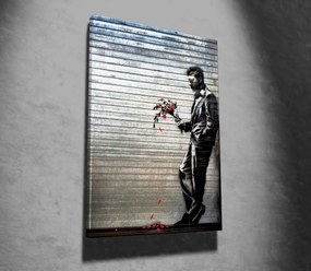 Pintura Decorativa em Tela WY17 – Multicolor – 50 x 70 cm