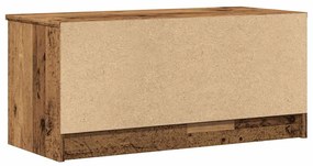Móvel TV madeira antiga 80x35x36,5 cm madeira trabalhada