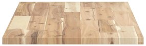 Prateleiras flutuantes 2pcs 60x40x2cm acácia maciça não tratada
