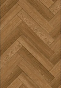 Mexen Overland Park painéis vinílicos espinha 635 x 127 mm SPC 6,5 mm base 1,5 mm, 4 V-Fuga, Jatoba