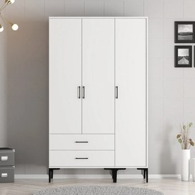 Guarda-roupa Kumsal ST – Branco – 120 cm x 47,5 cm x 201,4 cm